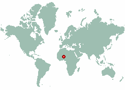 Ouaritoufoulout in world map